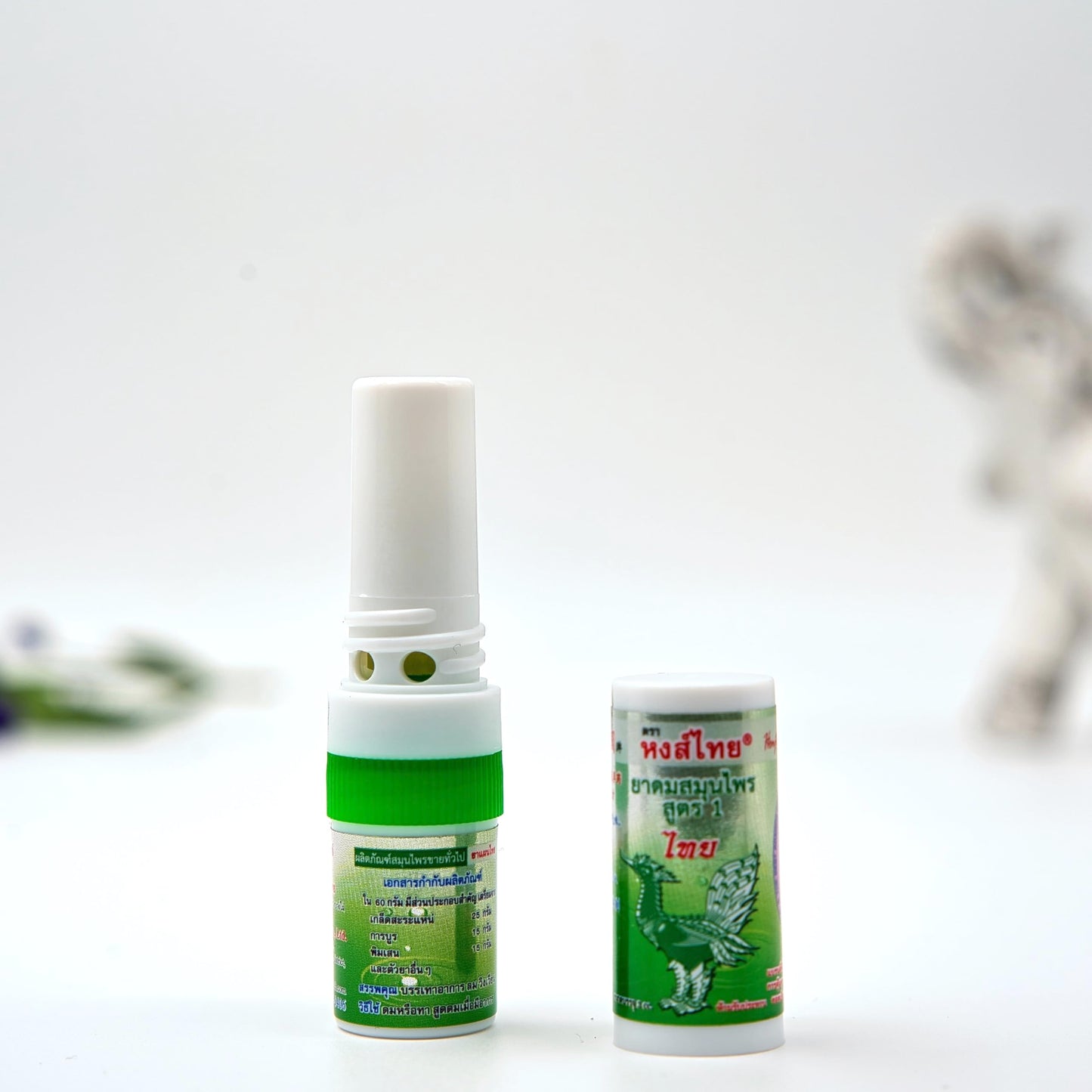 Hong Thai Traditionele kruidenaroma, geurstiften, 100% natuurlijk groen, 6 stuks